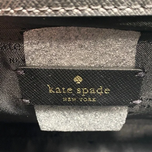 Kate Spade Carson Convertible Crossbody Black Saffiano Leather Preppy NWT - Picture 6 of 15